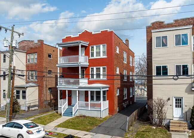A multi-family home in Sheldon Charter Oak, Hartford, CT.