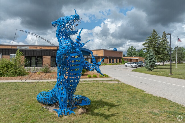 Kalkaska High School is located in Kalkaska, Michigan.