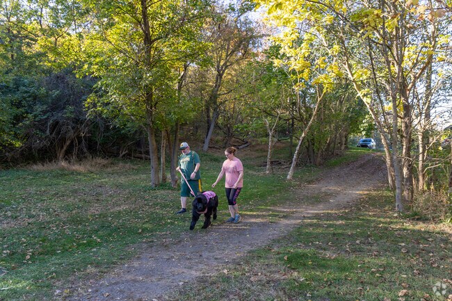 Take your best friend for a walk in Thornburg Park.