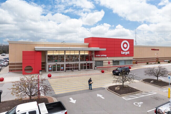 Target and other convenient chain stores can be found in Wentzville.