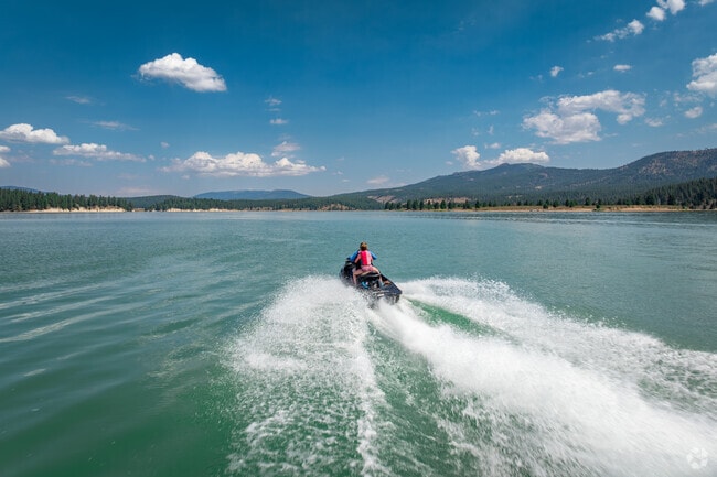 Lake Tahoe invites water sports enthusiasts to its pristine alpine waters.
