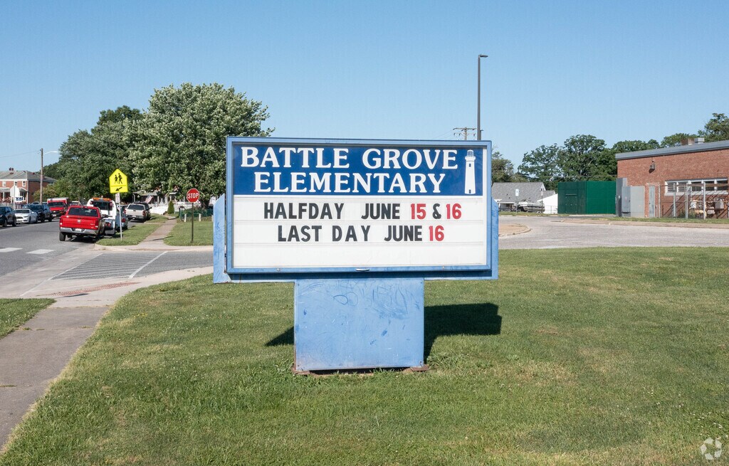 Battle Grove ES Sign
