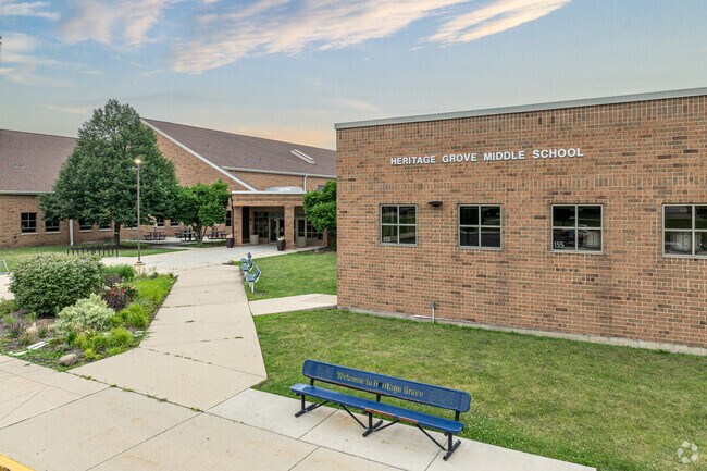 Educational opportunities abound at Heritage Grove Middle School.