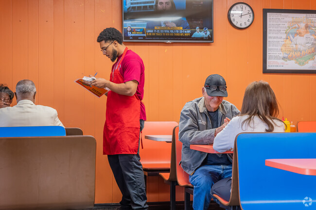 John & Cook’s Real Pit Barbecue near Lawton View is a popular barbecue restaurant in the area.