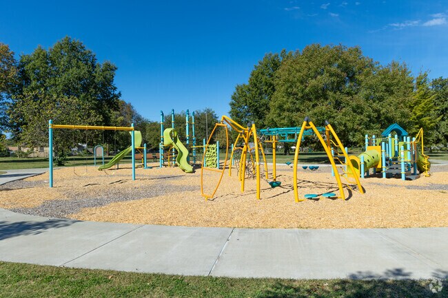 Crawford Park near Dunbar provides play spaces for all ages.