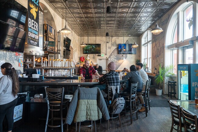 Tivoli Brewing Co. Tap House in Auraria has a fun collegiate feel.