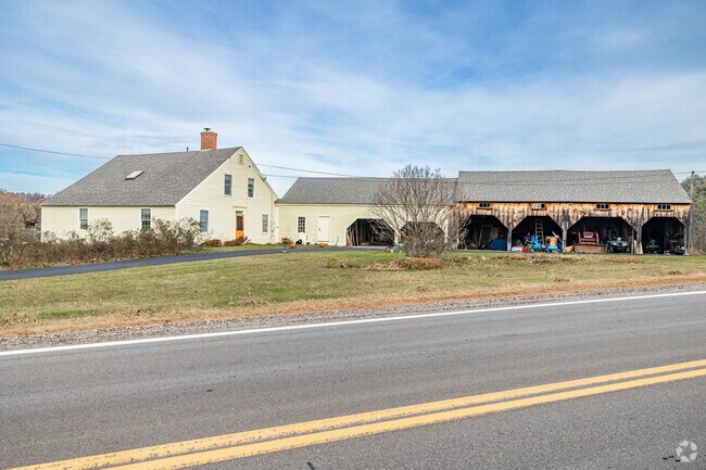 Many homes in deering sit on several acres of land or more.