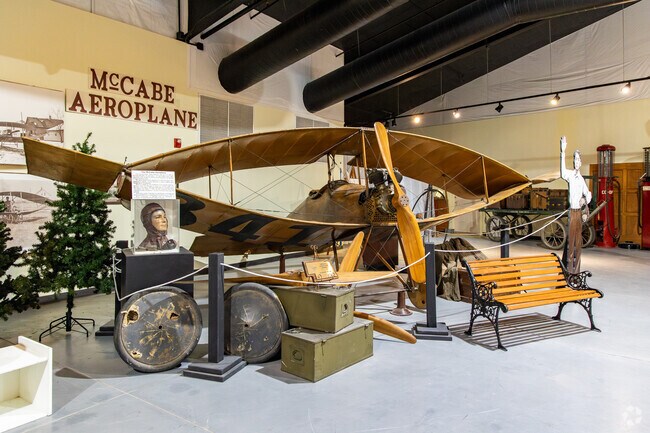 Lexington's Dawson County Historical Society and Museum offers glimpses into the past with a rural schoolhouse, antique cars and biplanes and multi-media artwork crafted by locals.