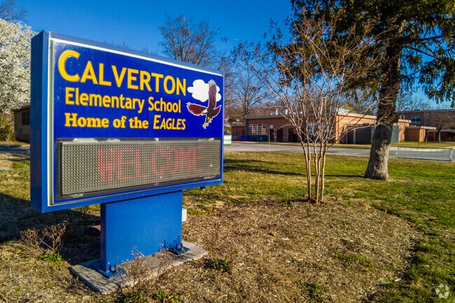 Learners living in the Calverton neighborhood can attend the Calverton Elementary School.