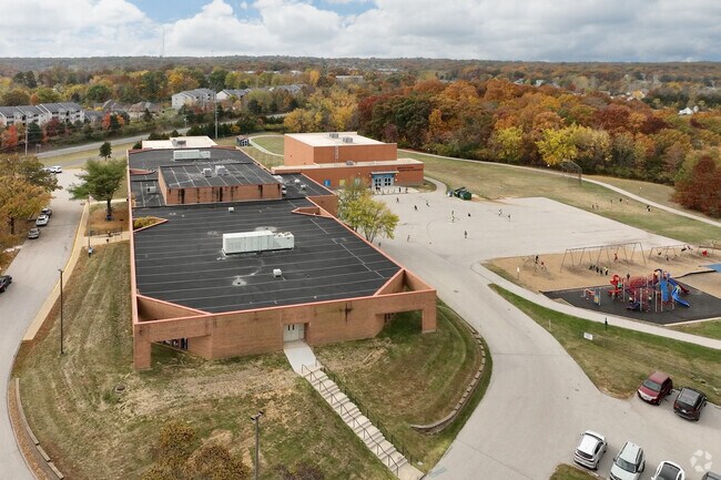 Students at Brennan Woods Elementary have a 57% proficiency in Math according to Niche.