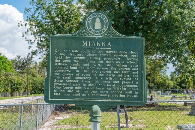 Old Miakka offers a glimpse into old-world Florida.