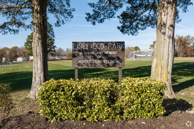 Waldorf residents spend time at Pinefield Community Park.
