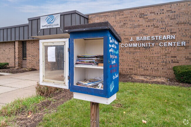 Little Free Libraries can be found throughout the Southwest Canton neighborhood.