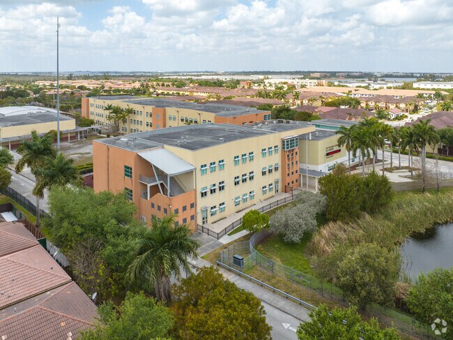 Dr. Rolando Espinosa K-8 Center serves children in the Islands of Doral neighborhood.