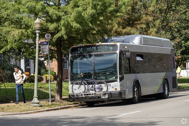 Public transportation can be accessed right in the Laburnum Park neighborhood off of Brook Rd.
