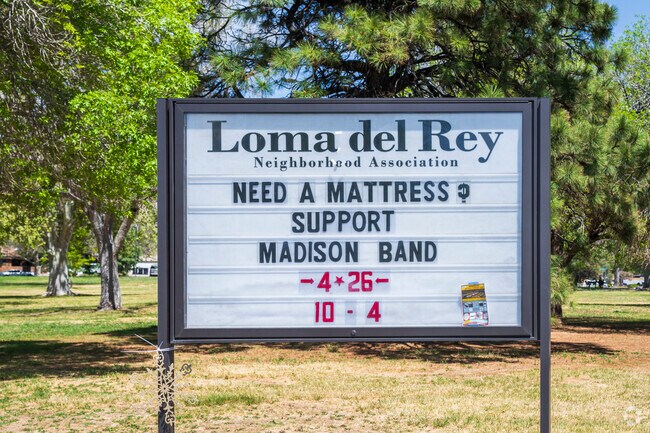 Loma del Rey welcomes families to its friendly neighborhood.