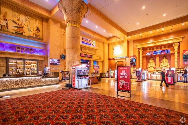 A date night at CineMark 24 is the perfect place to have a movie and a drink in Towngate.