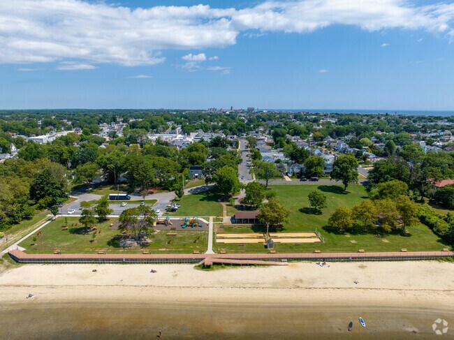 Memorial Park sits on the Shark River in downtown Neptune City.