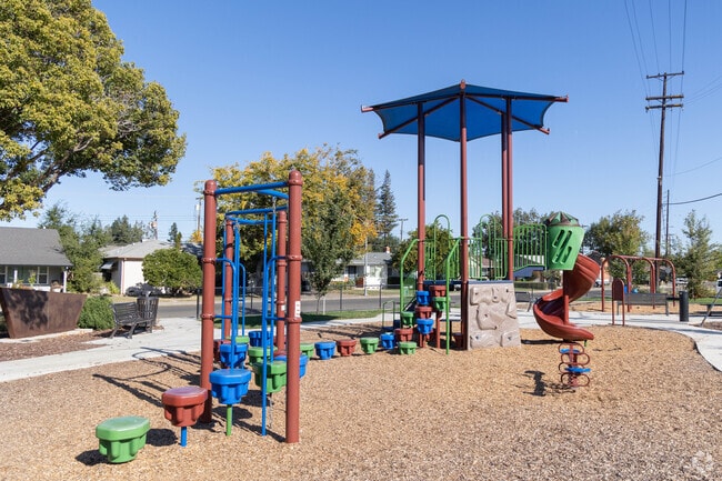 There is a fun place structure for kids at Candy Cane Park in Lodi.