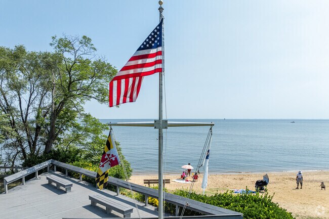 You can find amazing beaches in Cape St. Claire.