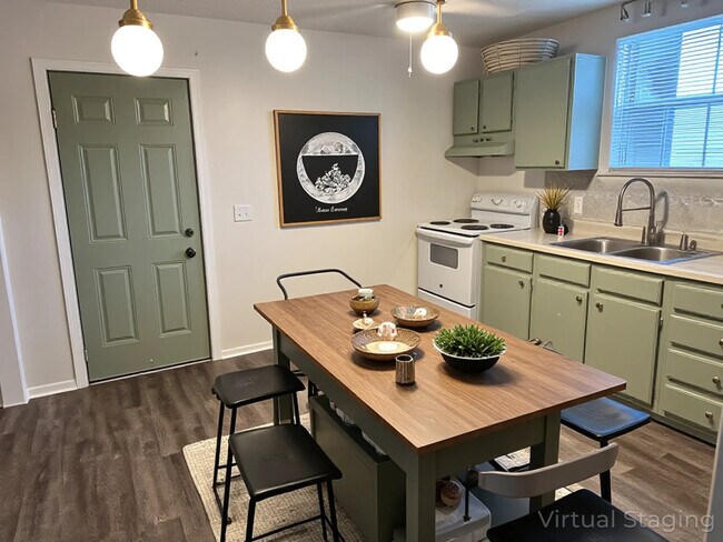 Virtually Staged Kitchen