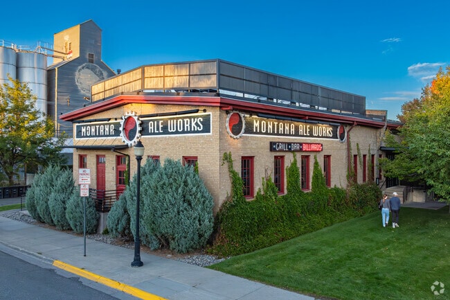 North Bozeman residents meet for dinner and drinks at the nearby Montana Ale Works.