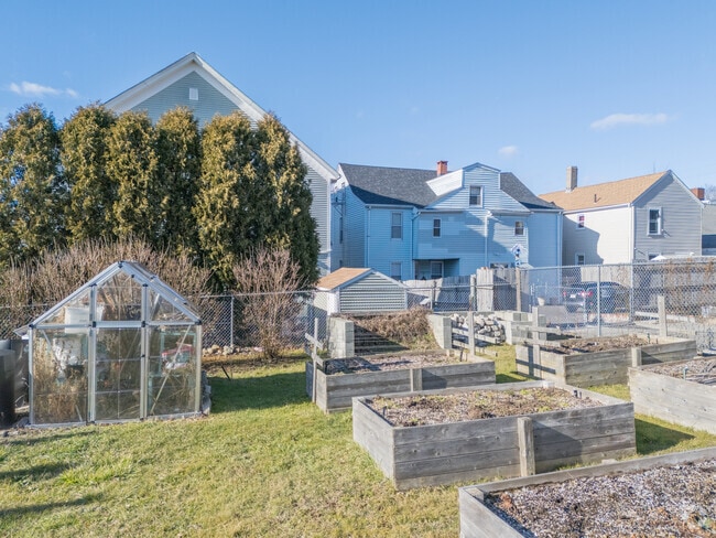 The Cathy Assad Community Garden in the Bank Street neighborhood helps improve the area.