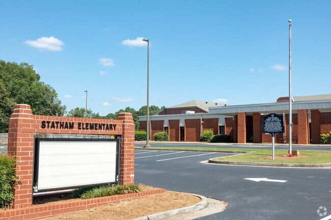 Statham Elementary School is located in Outlying Barrow County, Statham GA.