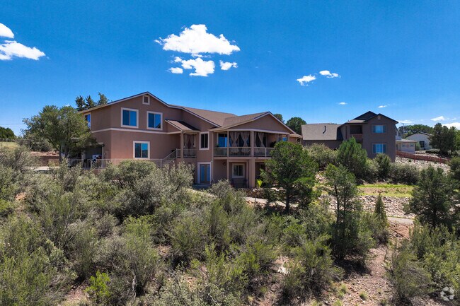 Many homes in Prescott Valley sit on top of hills.