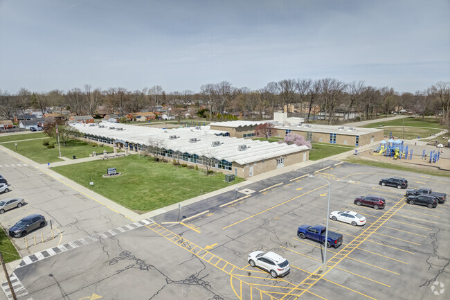 Children can easily walk or bike to Cleveland Elementary School.