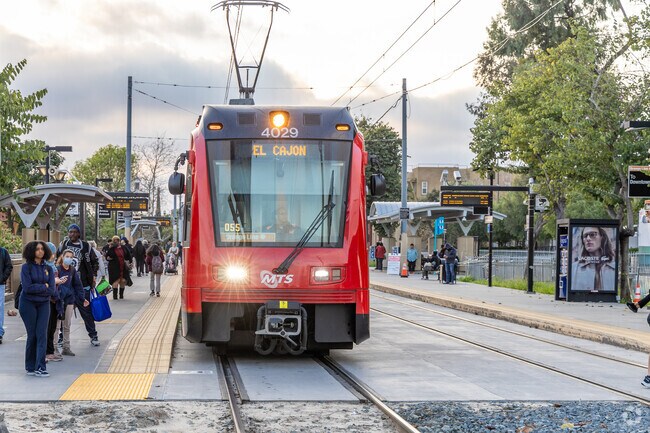 Located near Ridgeview-Webster is the trolley station.
