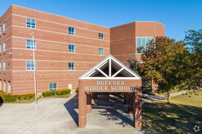Ruffner Middle School has 524 students in grades 6-8 and serves Brambleton.