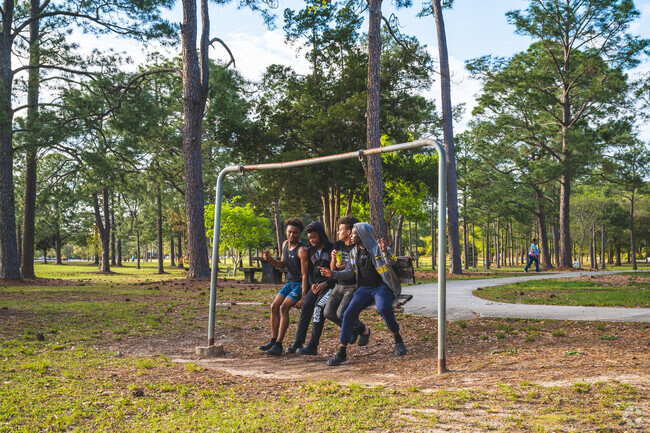 Westhill teens enjoy Langan Park in the afternoons.