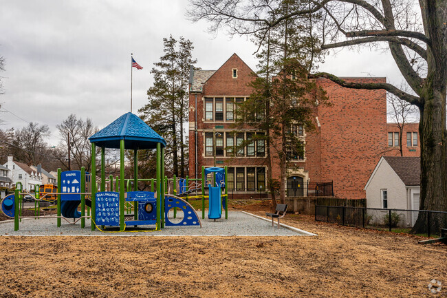 Roosevelt Middle School playground in West Orange NJ.
