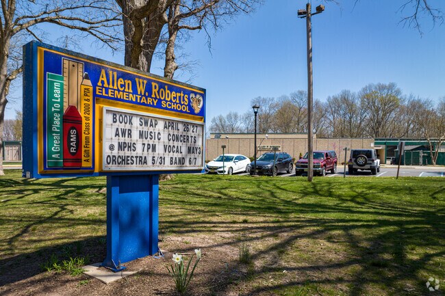 Allen W. Roberts Elementary School has 692 New Providence area students in grades PK, K-6.