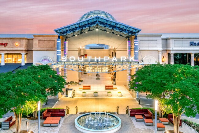 SouthPark Mall is only a short drive from the Governor's Square neighborhood.