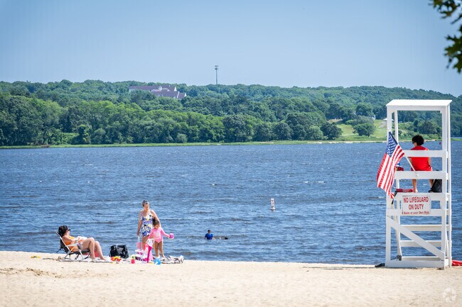 Pierce Beach located in Buffington Corner, is a perfect spot for sunny family outings.