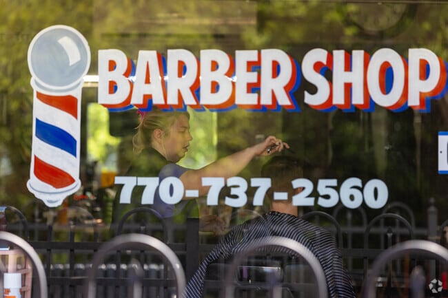 Have a little hair cut at the Barber Shop in Ball Ground, GA.
