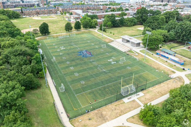 Francis Scott Key Elementary/Middle School in Baltimore has 589 students.