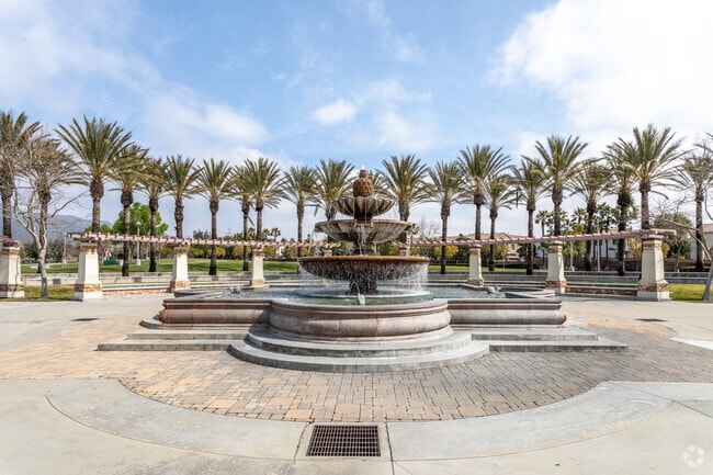 The stunning fountain at Fontana Park in Citrus Heights.