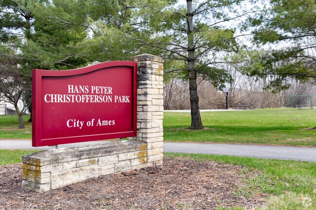 Timberland Road residents can enjoy the beautiful local Hans Peter Christofferson Park.