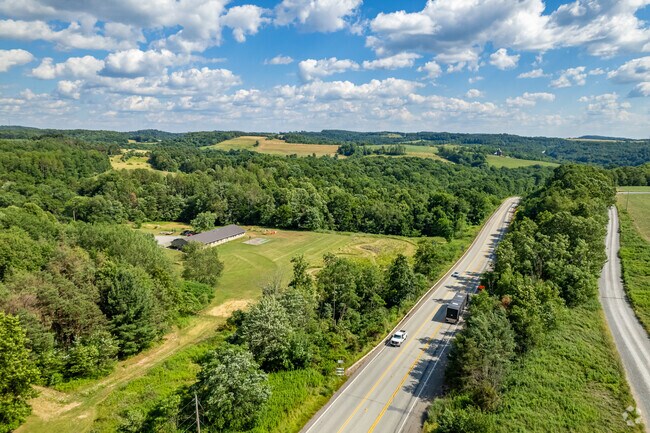 New Bethlehem Wesleyan Methodist School is just off of Route 28.