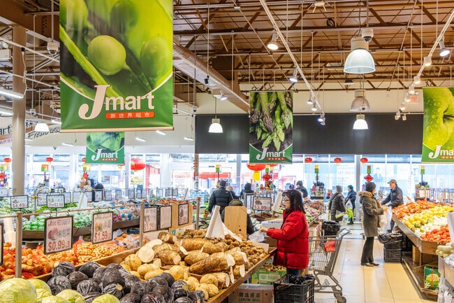 Jmart in Bath Beach is one of the largest Asian supermarkets in New York.