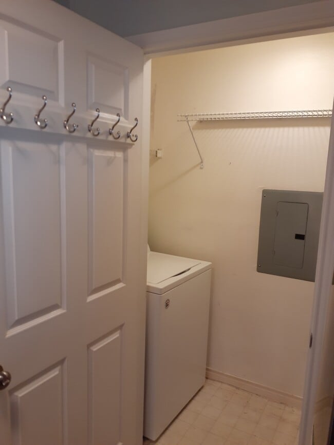 Laundry closet