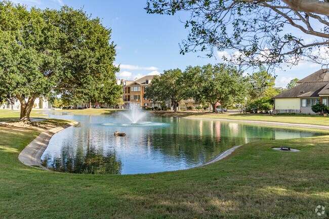 Water features appear throughout River Ranch in Lafayette.