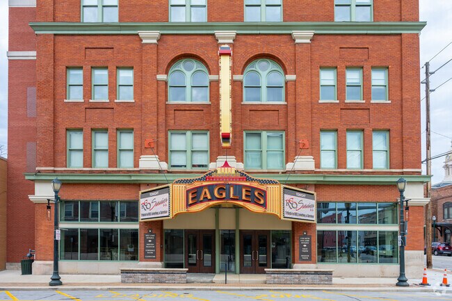 Wabash's Eagles Theatre opened in 1906.