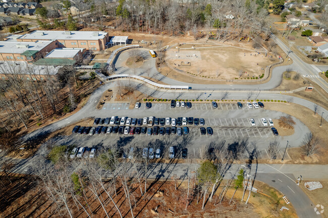 Parking at Taylors Elementary School