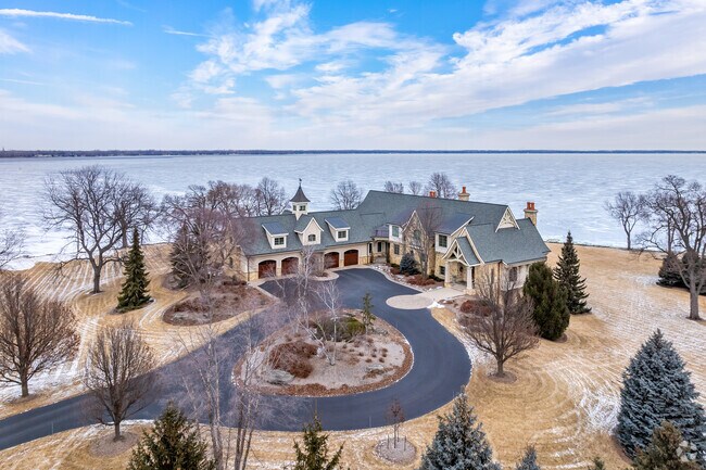 Neenah's waterfront homes have great views of Lake Winnebago.