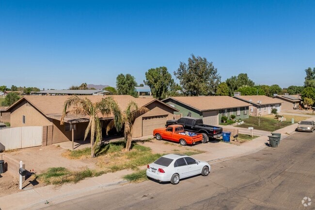 Ranch style homes decorate the streets in Barkley Ranch.