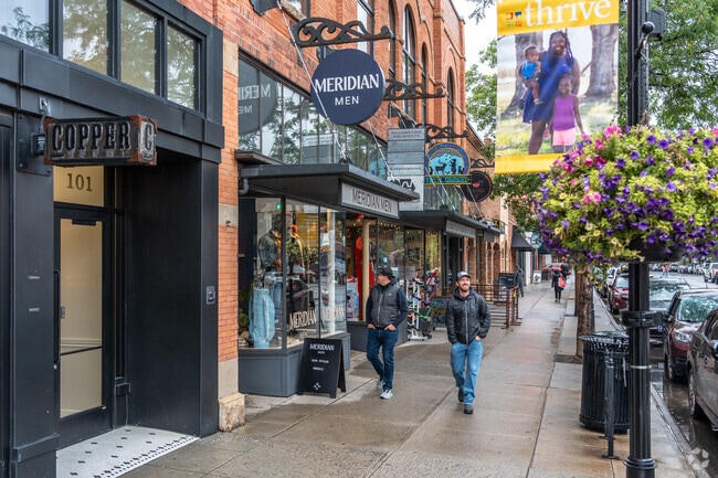 Meridian Men offers a variety of clothing and accessories a short drive from Bozeman Creek.